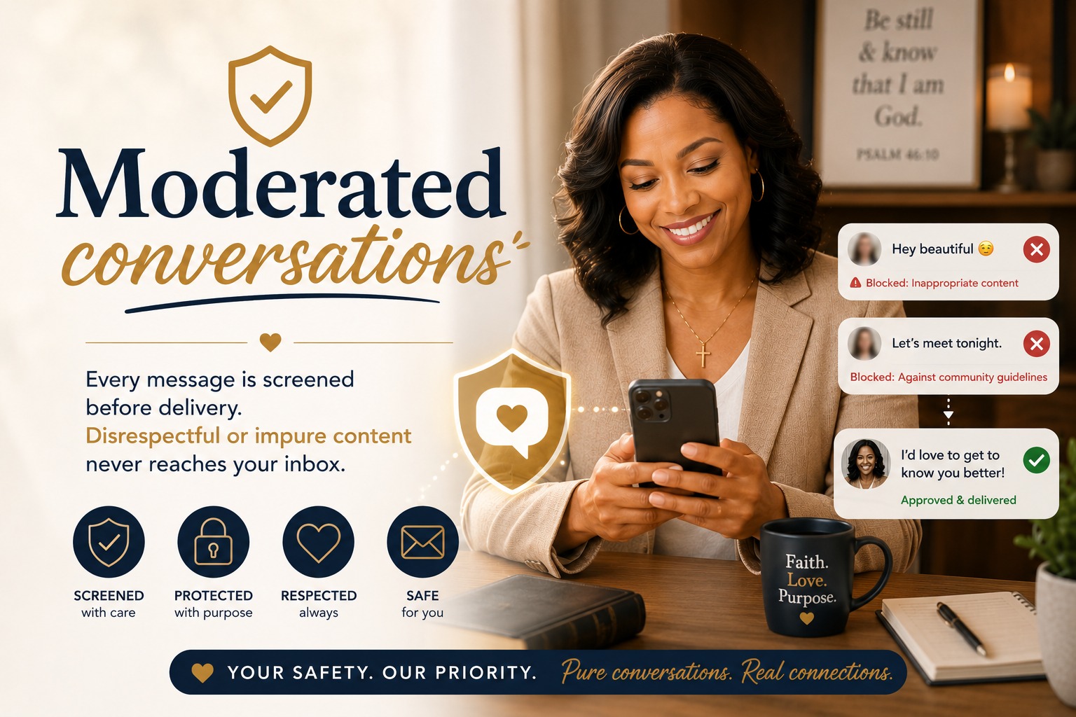 Moderated conversations